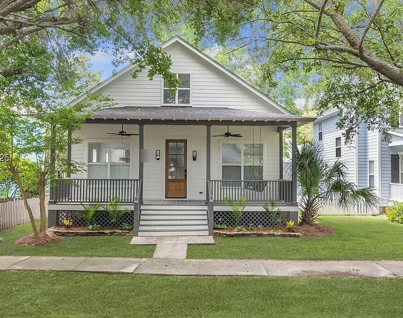 Single-family home in Port Royal, South Carolina before renovation, financed with a fix and flip loan